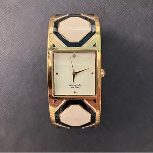 Kate Spade Hinged Art Deco Bangle Watch